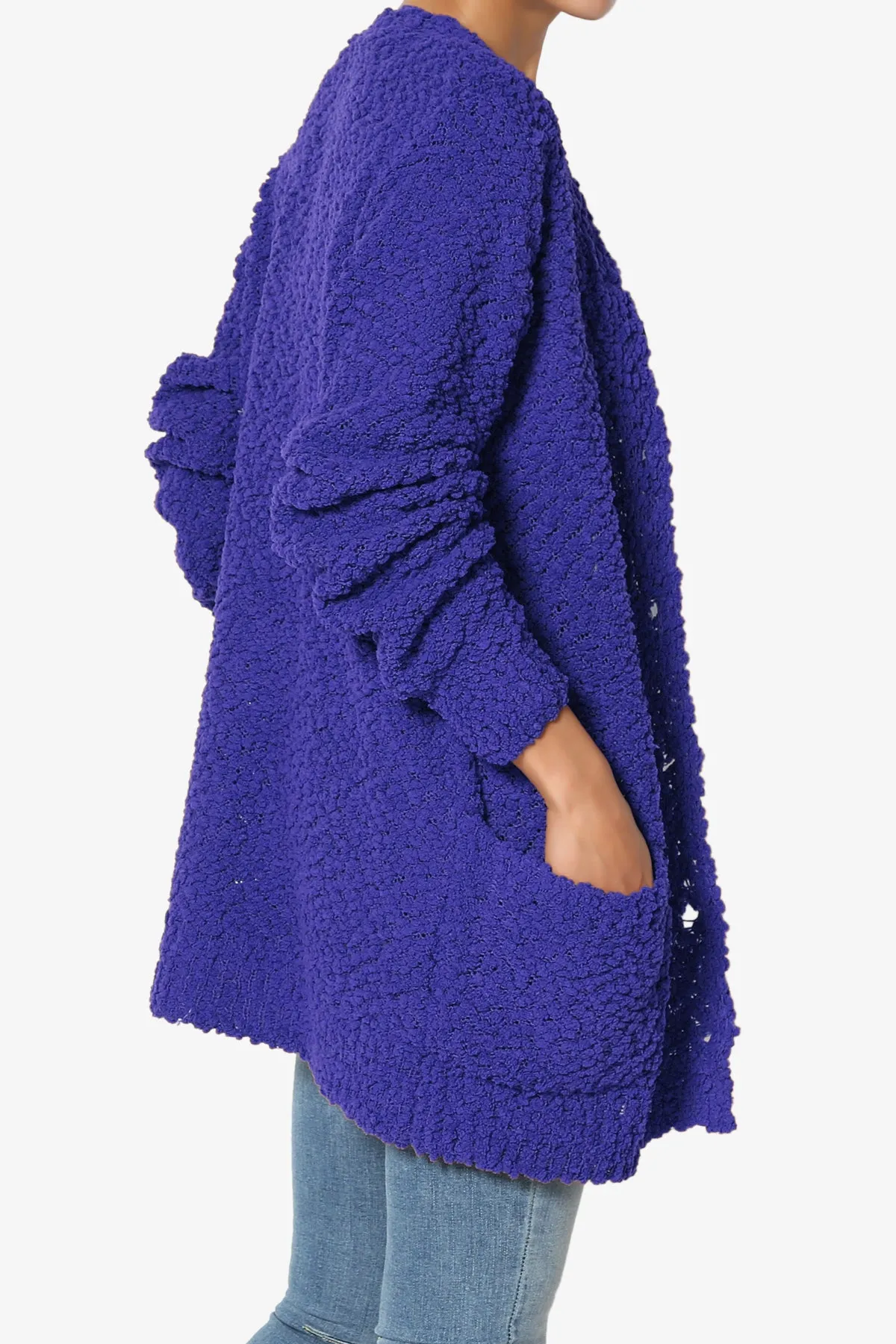Barry Button Teddy Knit Sweater Cardigan