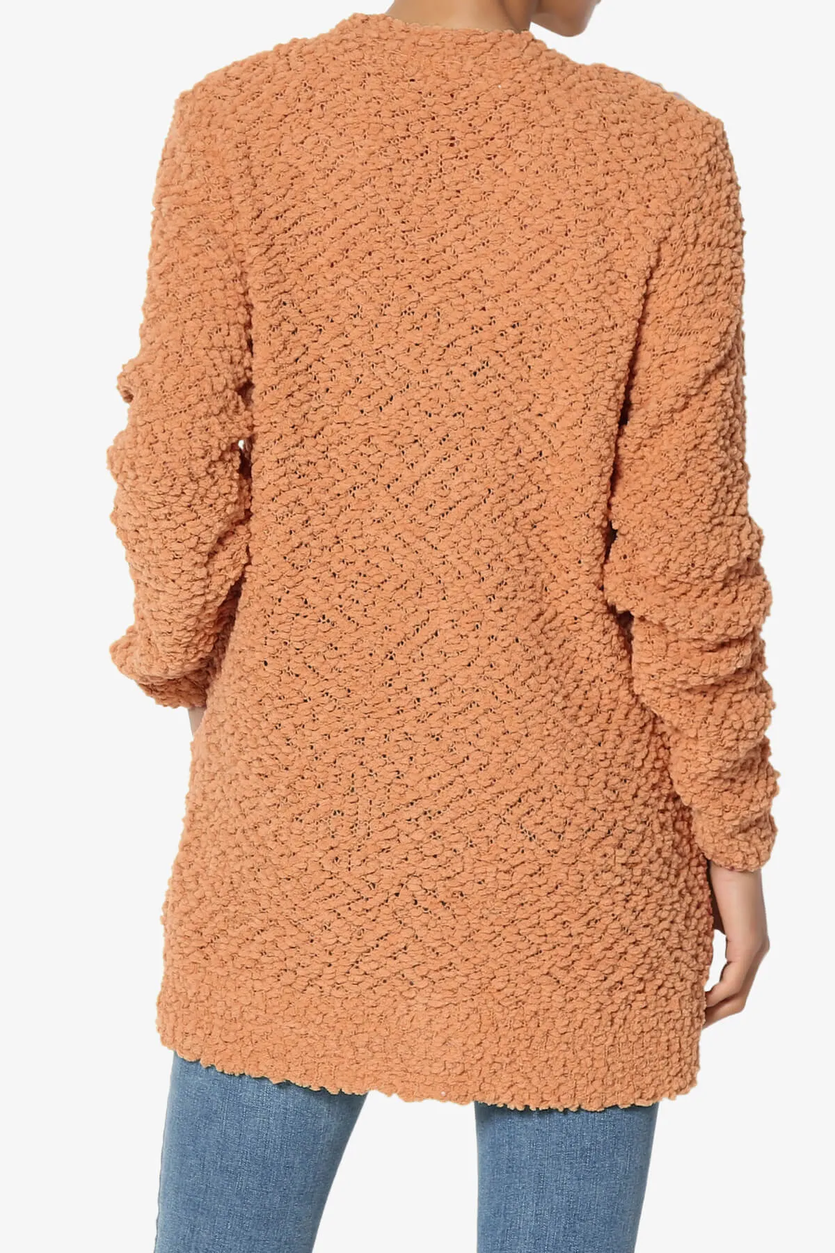 Barry Button Teddy Knit Sweater Cardigan