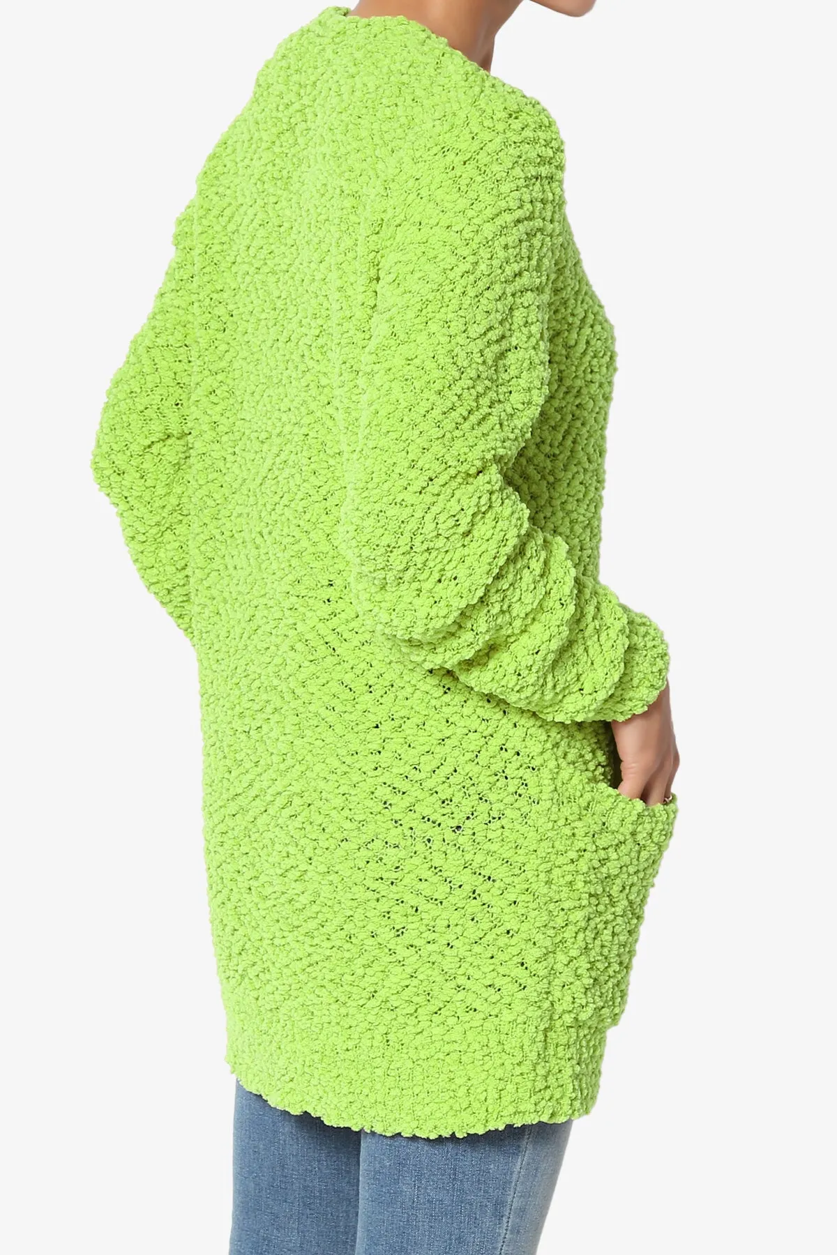 Barry Button Teddy Knit Sweater Cardigan