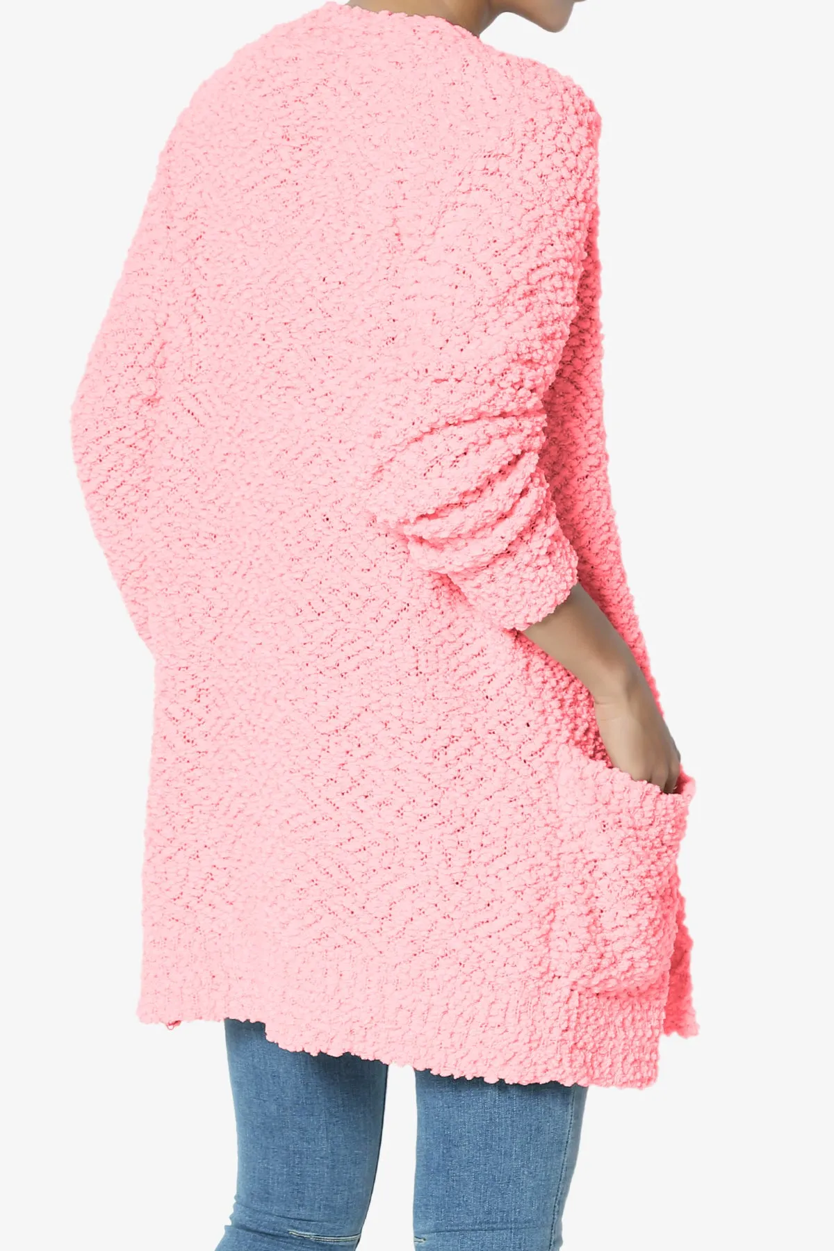 Barry Button Teddy Knit Sweater Cardigan
