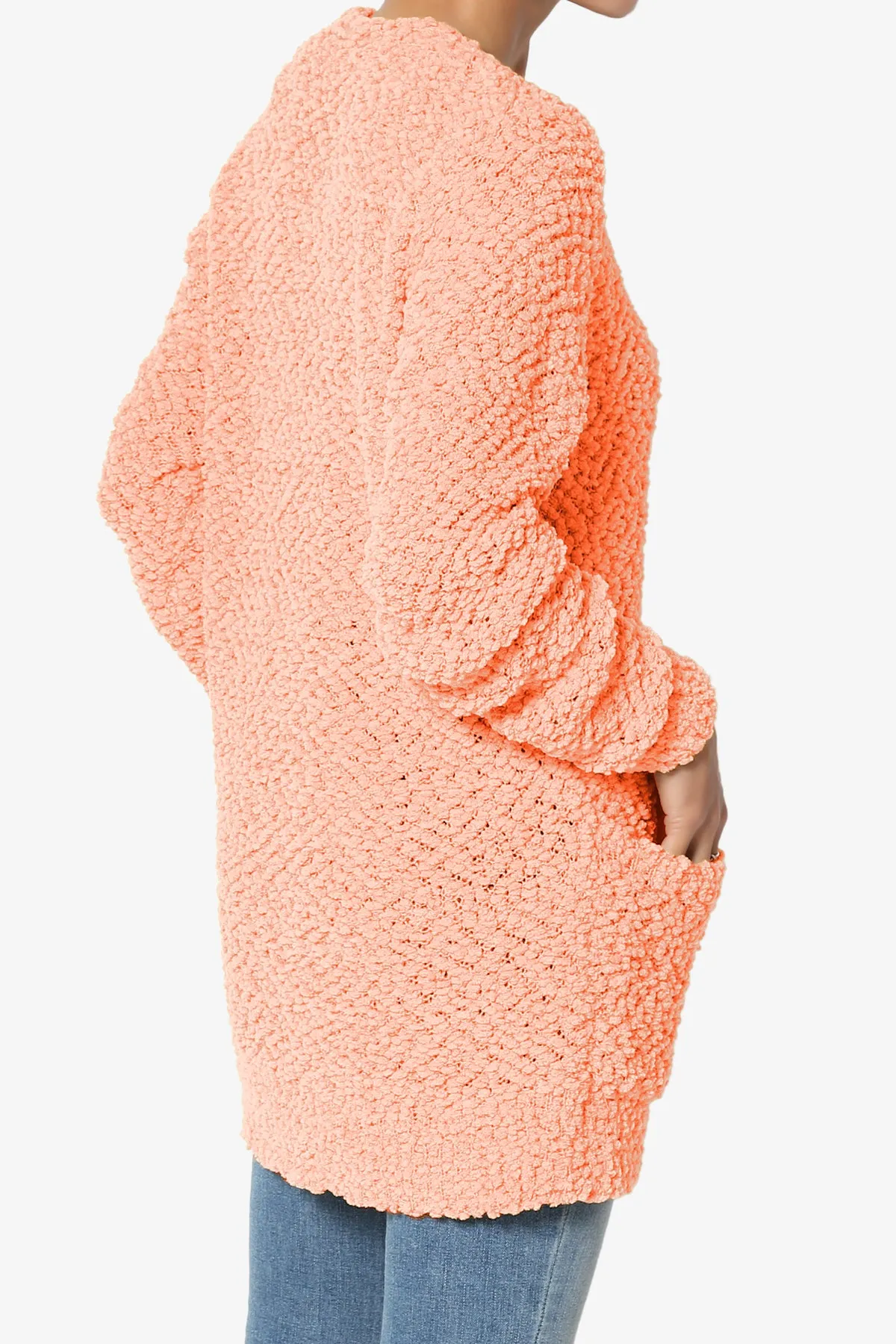 Barry Button Teddy Knit Sweater Cardigan