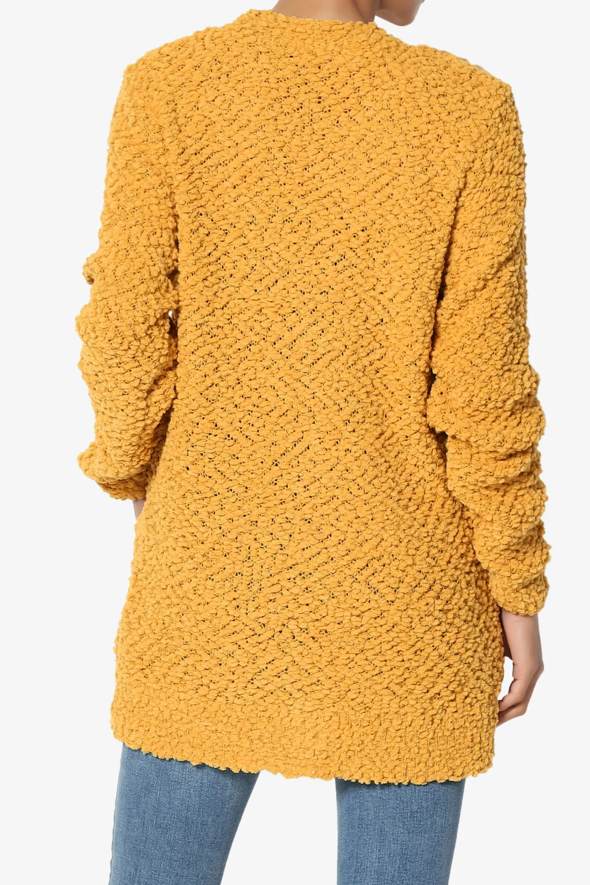 Barry Button Teddy Knit Sweater Cardigan