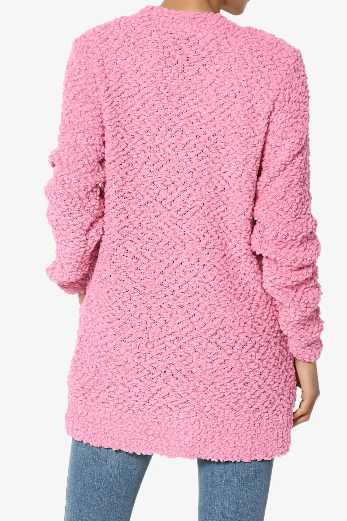 Barry Button Teddy Knit Sweater Cardigan