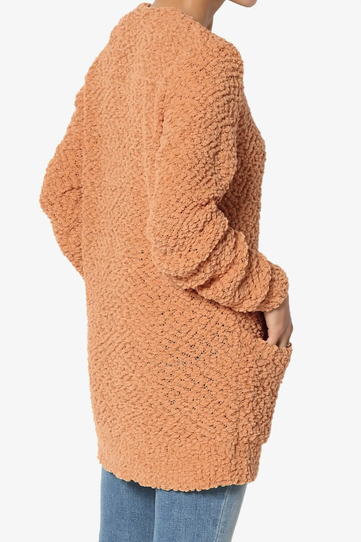 Barry Button Teddy Knit Sweater Cardigan