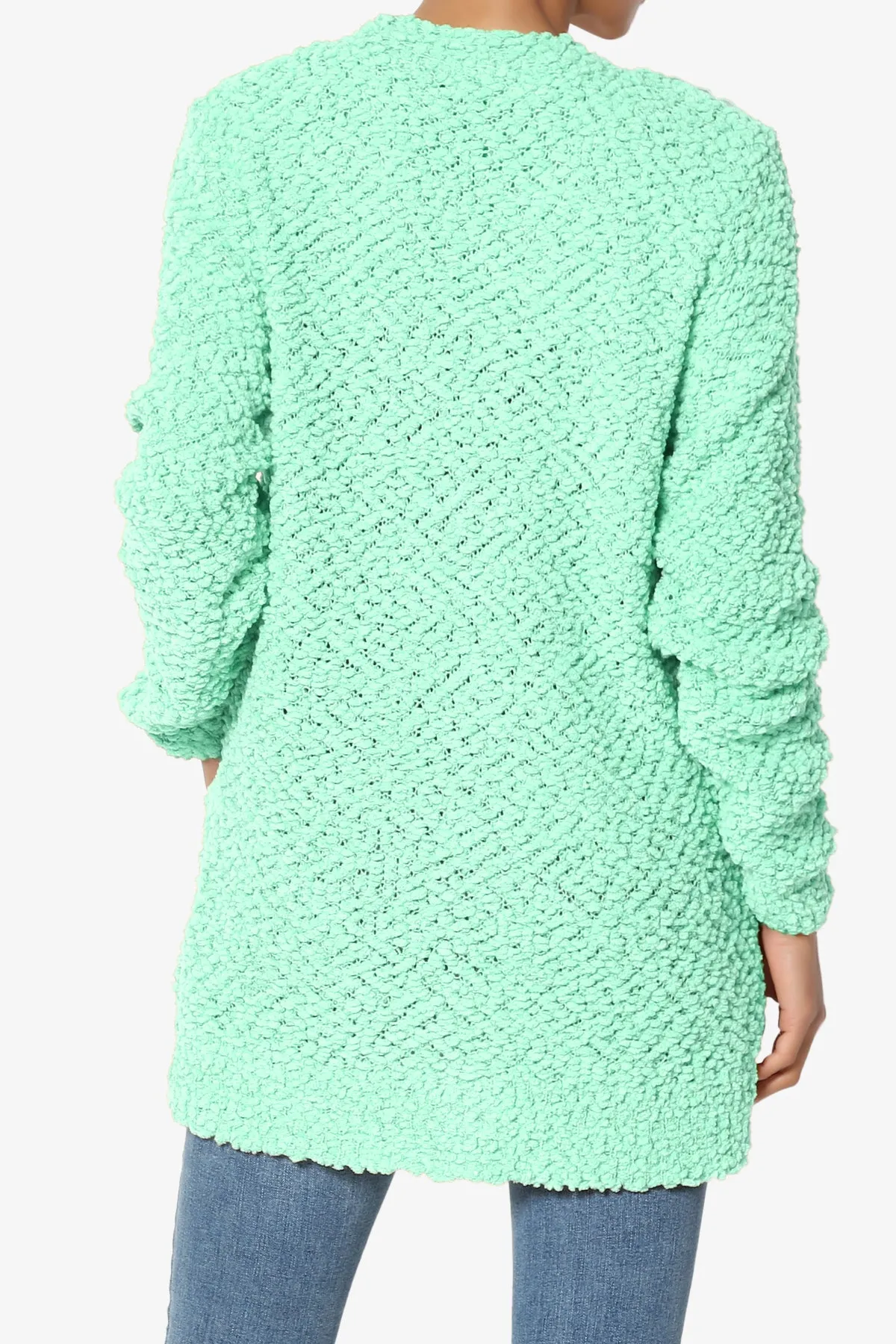 Barry Button Teddy Knit Sweater Cardigan