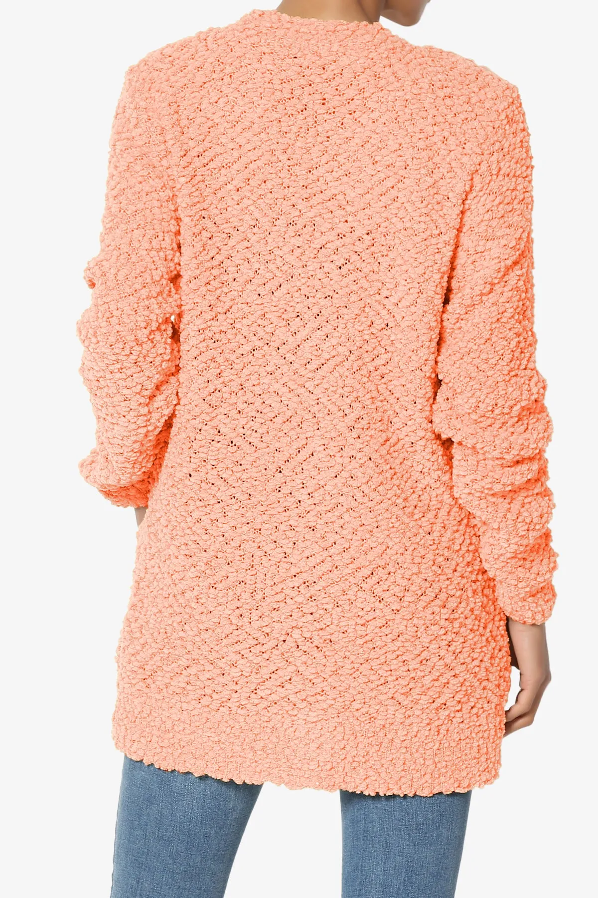 Barry Button Teddy Knit Sweater Cardigan