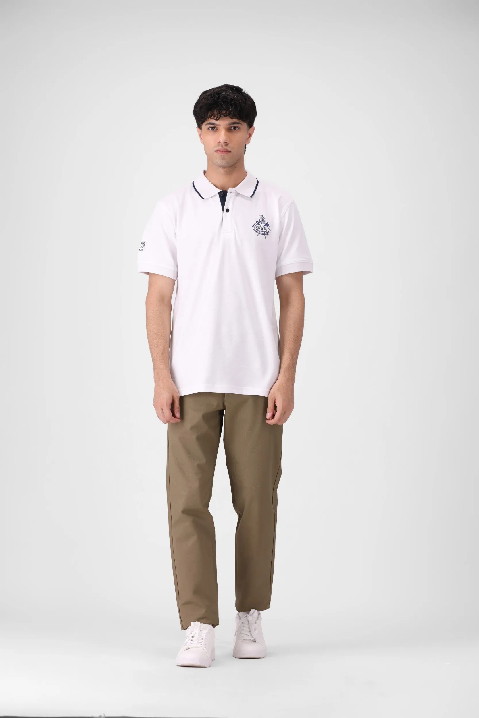 Basic White Polo Shirts