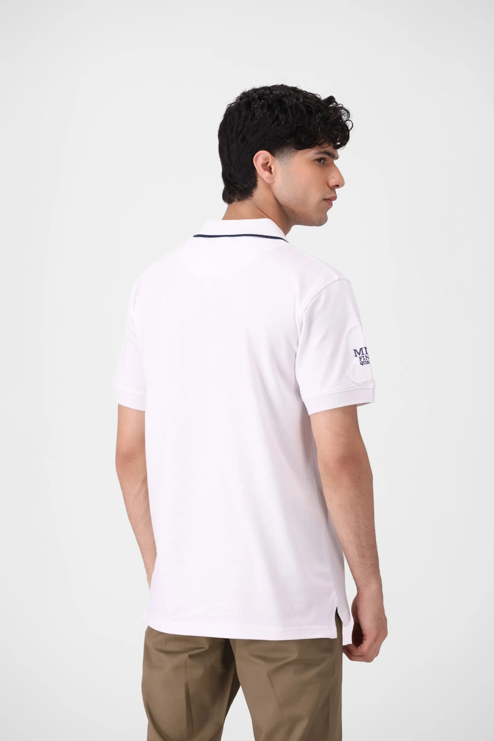Basic White Polo Shirts
