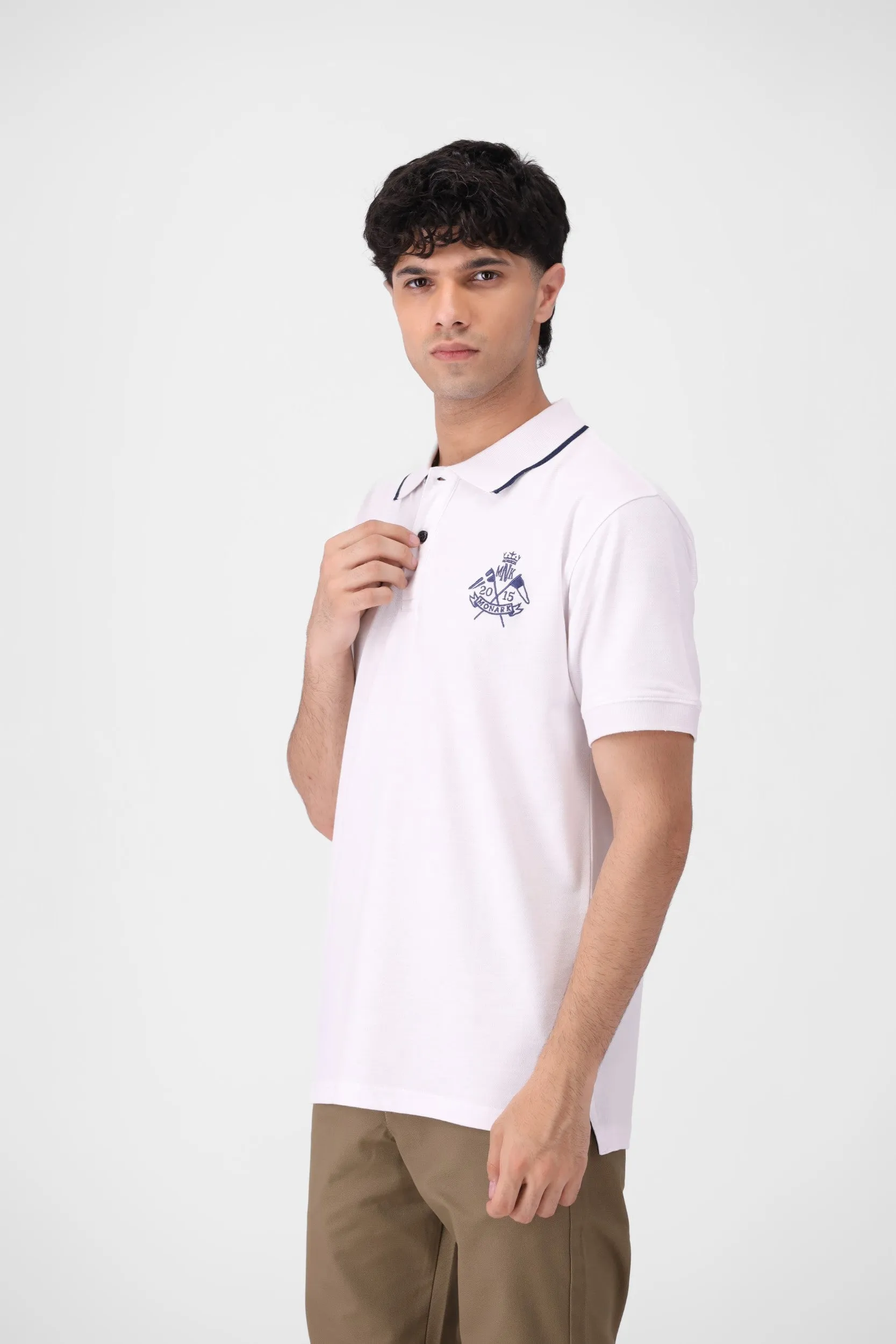 Basic White Polo Shirts