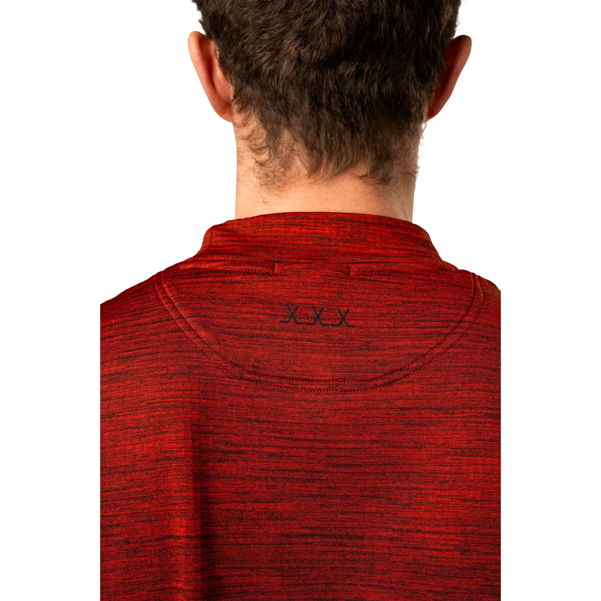 Bauer FLC Mock Neck Long Sleeve - Red