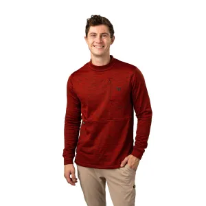 Bauer FLC Mock Neck Long Sleeve - Red