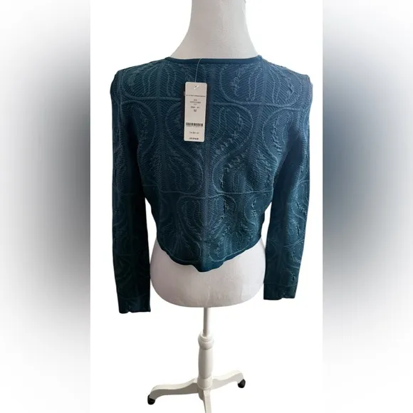 Bebe Crop Cardigan Sweater