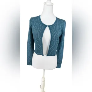 Bebe Crop Cardigan Sweater