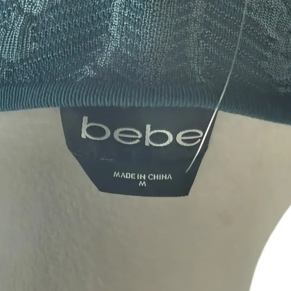 Bebe Crop Cardigan Sweater