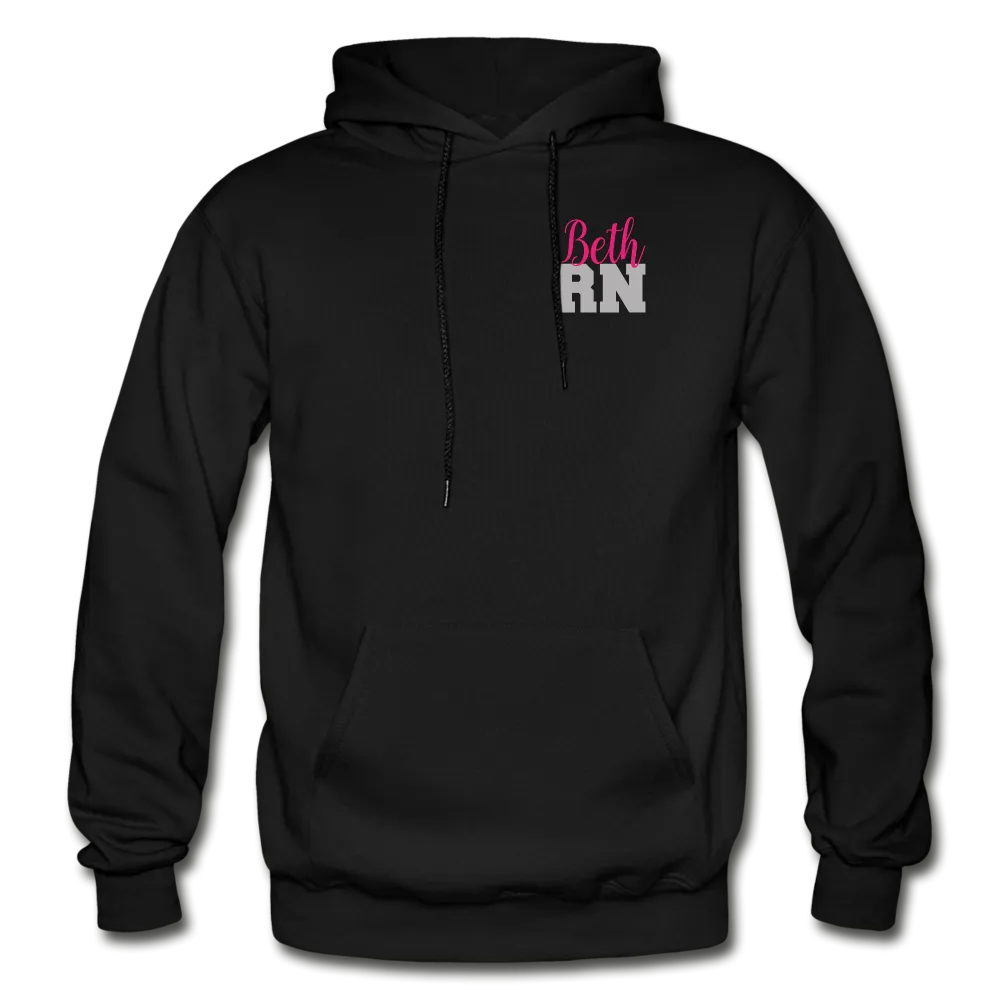 Beth RN Nurse Flag Gildan Heavy Blend Adult Hoodie