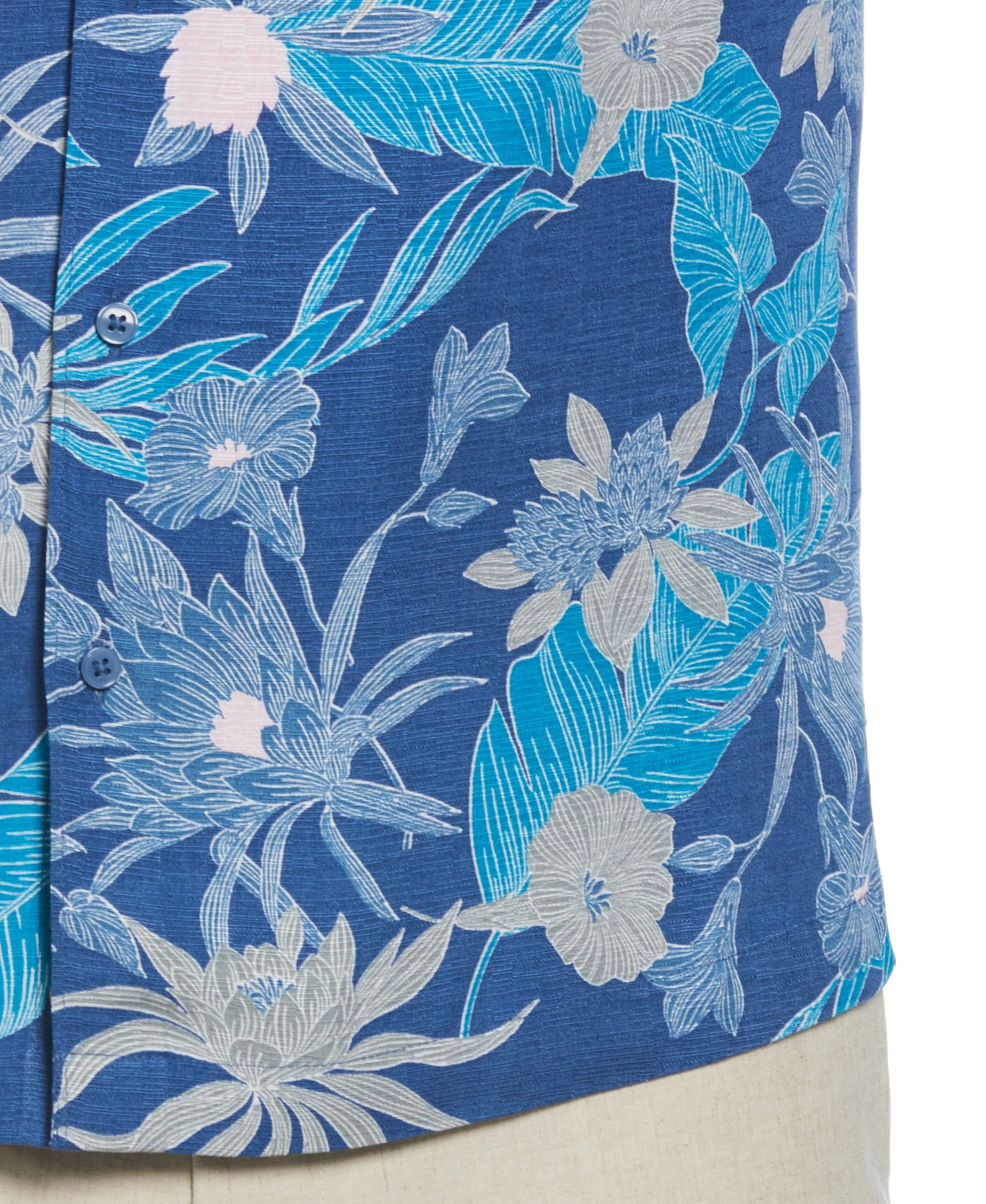 Big & Tall Botanical Print Shirt