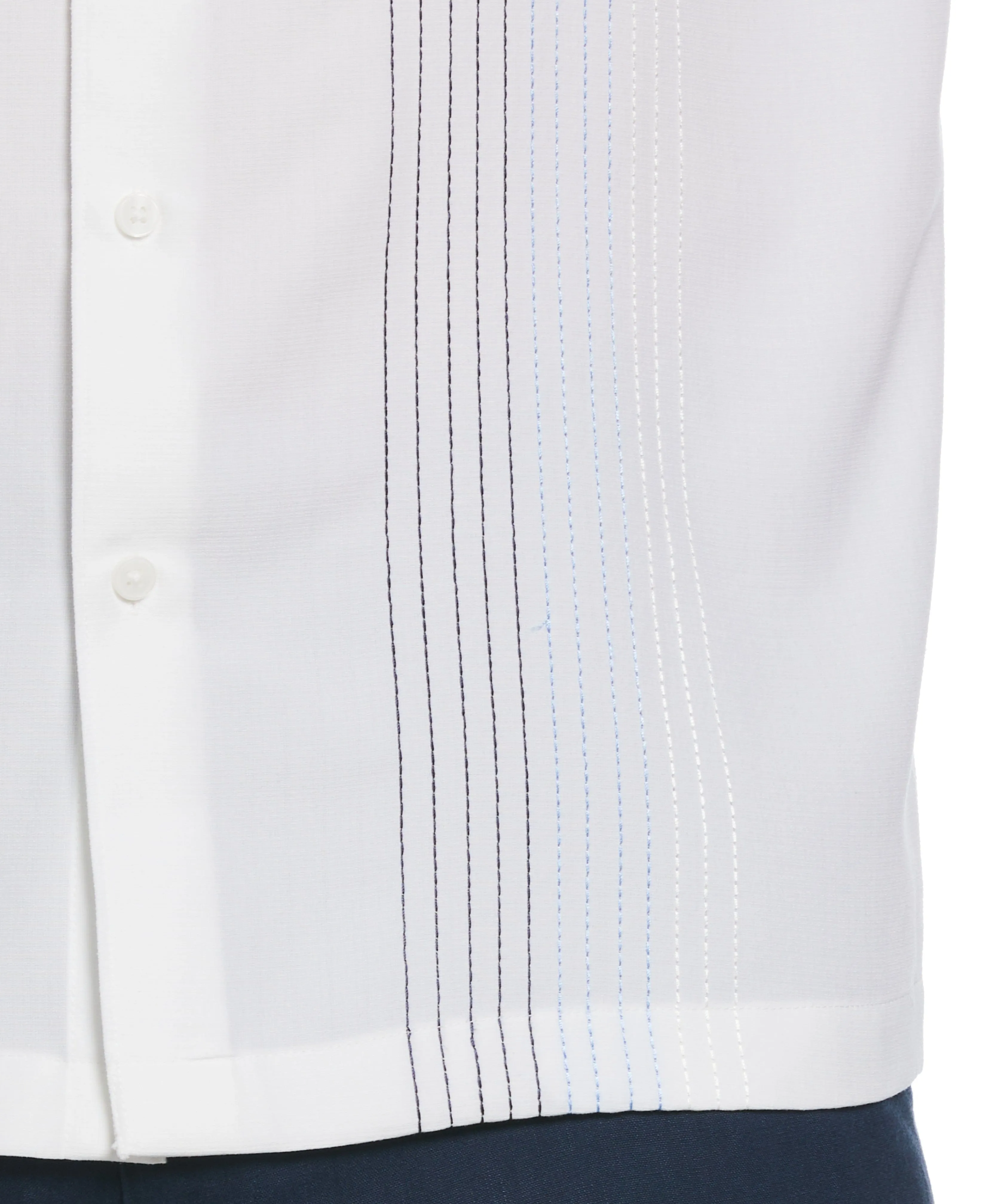 Big & Tall Ombre Embroidered Panel Shirt