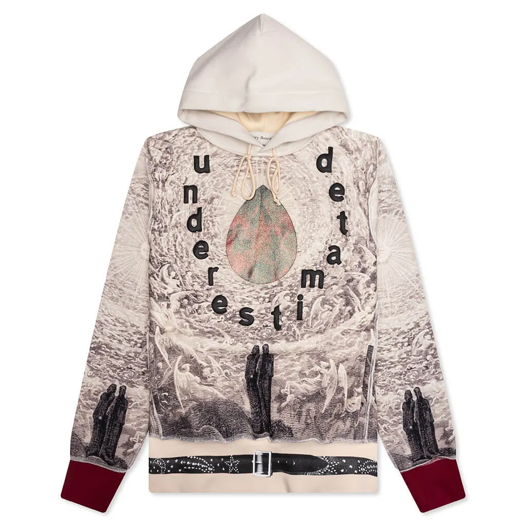 Birthstone Hooded Sweatshirt: 01 - Black/White