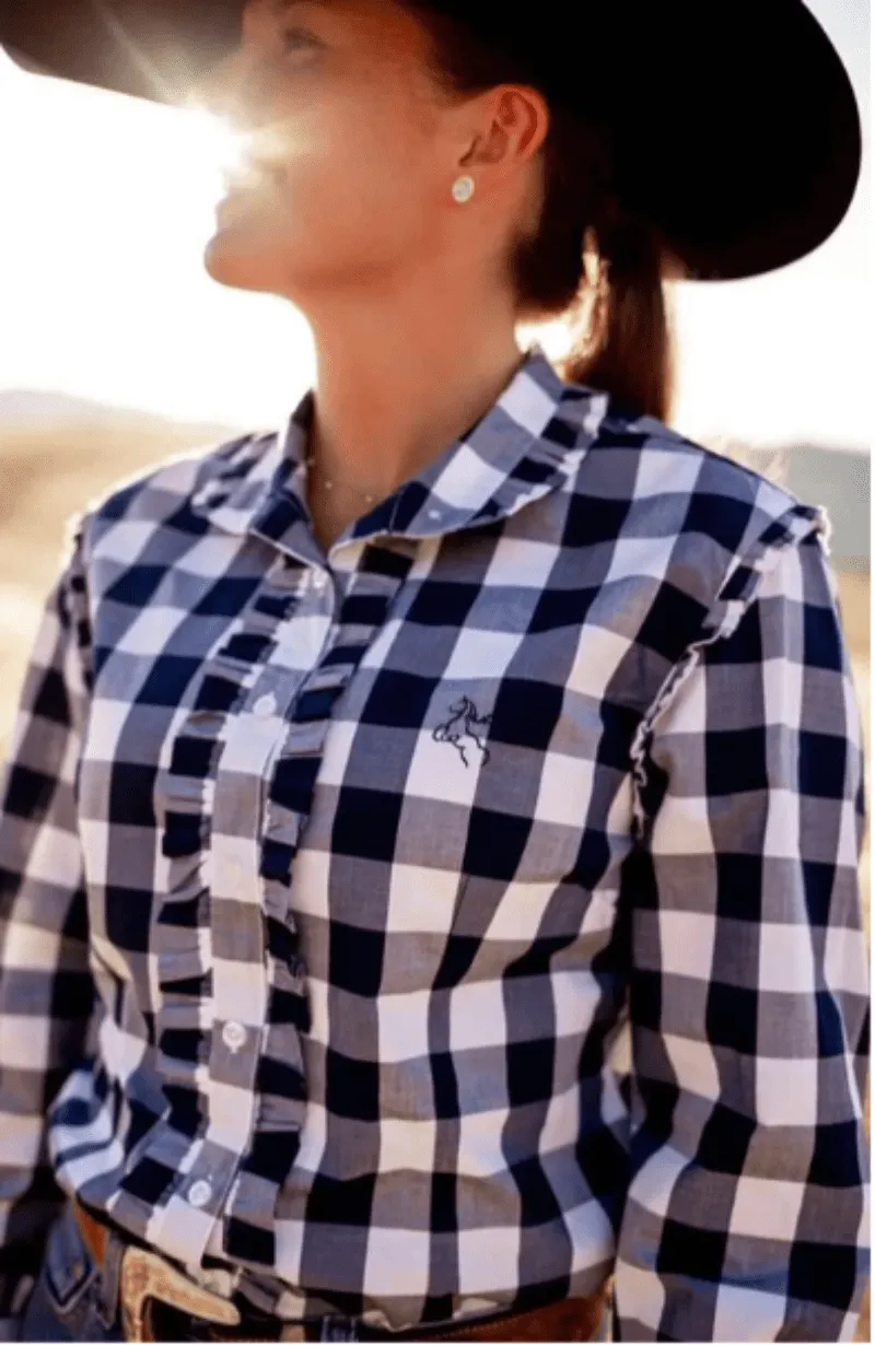 Black Colt Shirt Womens Sara Check