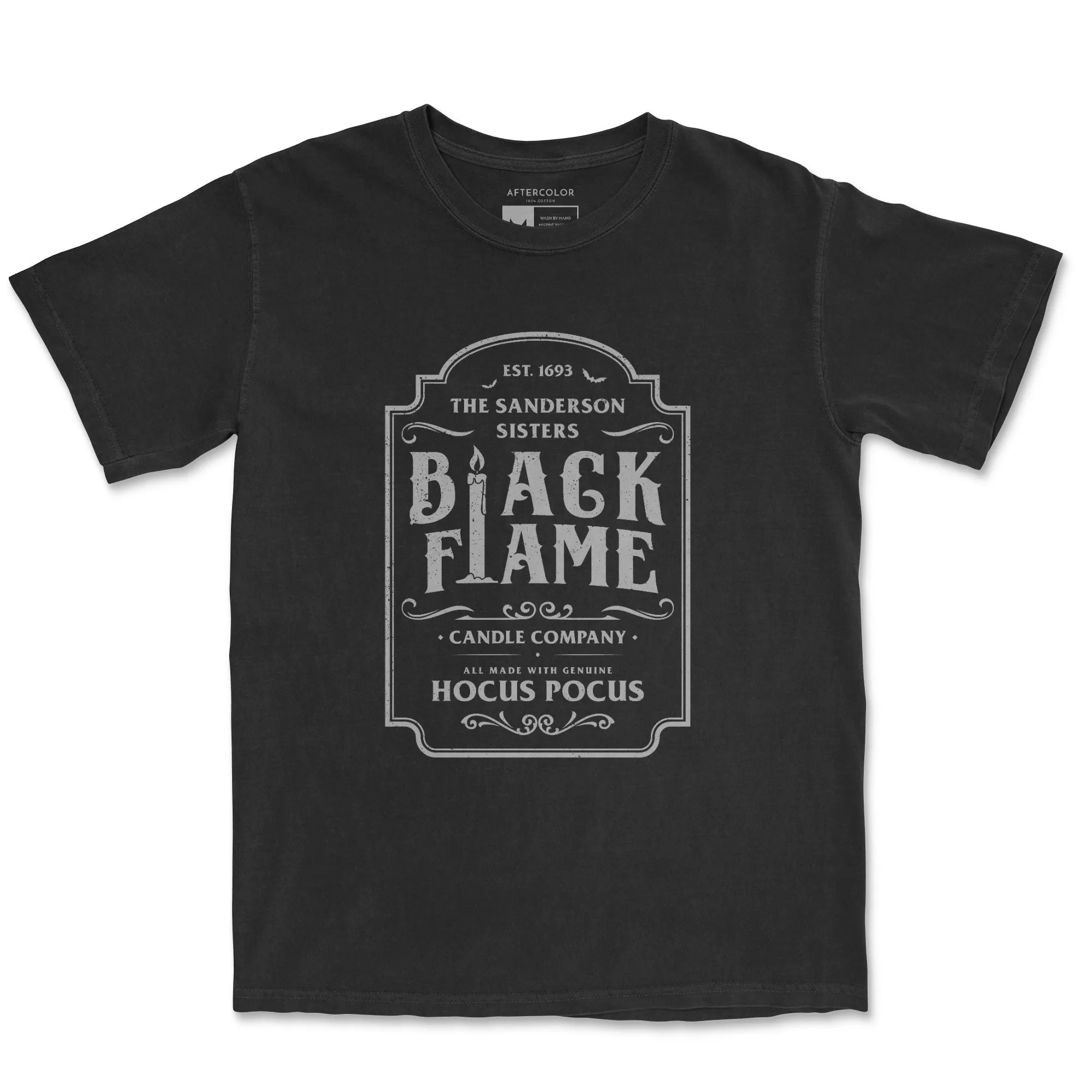Black Flame Candle Company Garment Dyed Tee