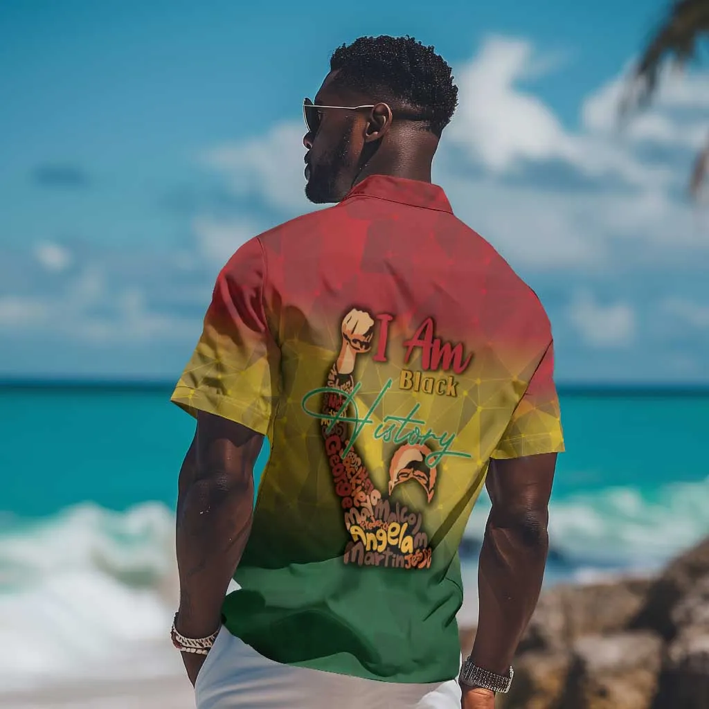 Black History Month Hawaiian Shirt I Am Black DT04