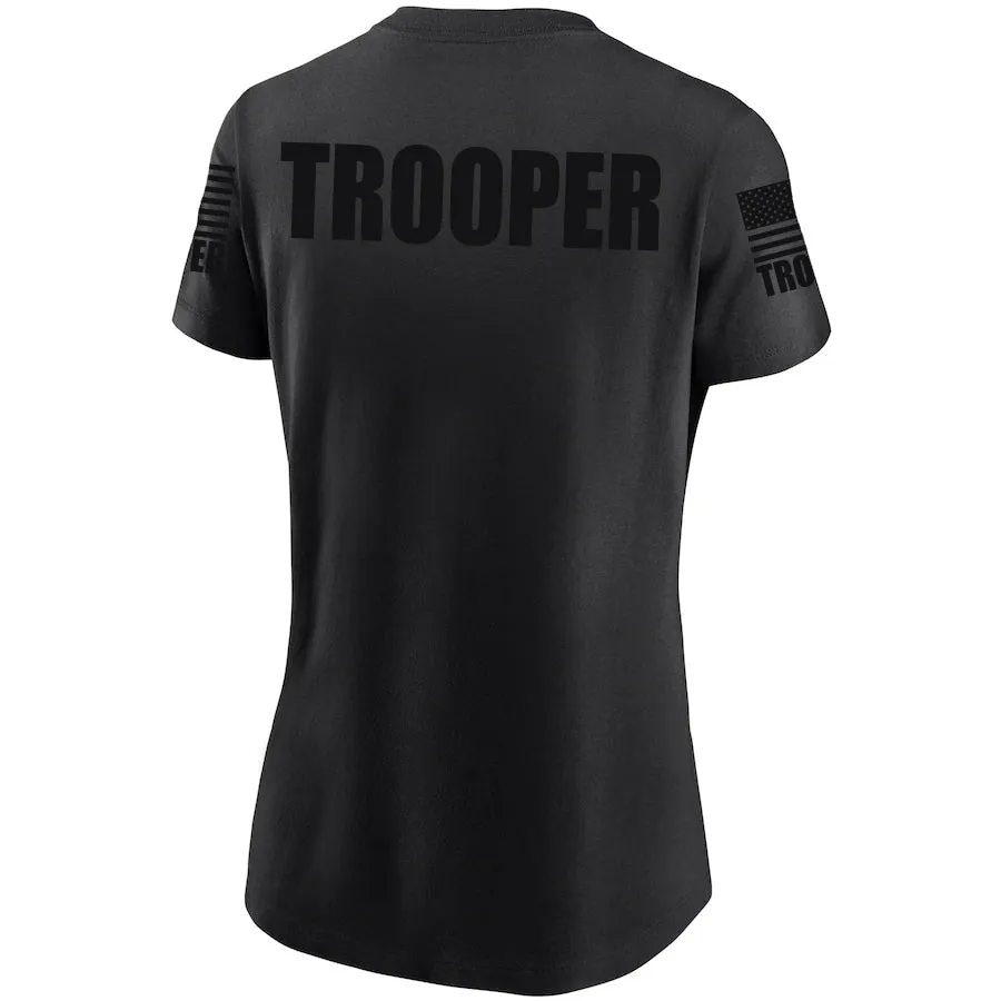 Black Trooper Women's Shirt - Short Sleeve (Black)