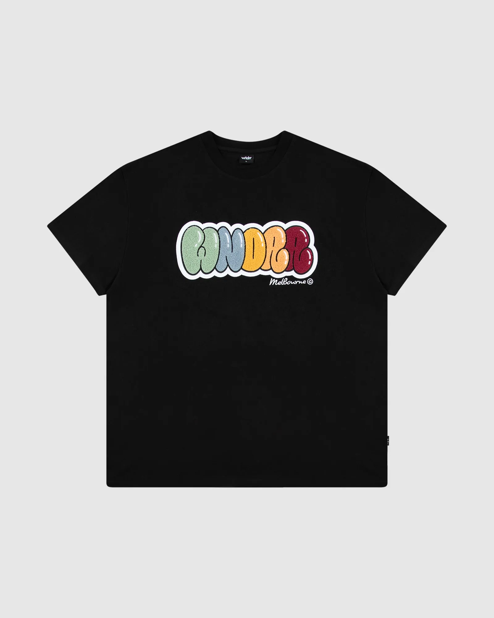 BLISSED BOX FIT TEE - BLACK
