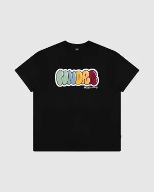 BLISSED BOX FIT TEE - BLACK