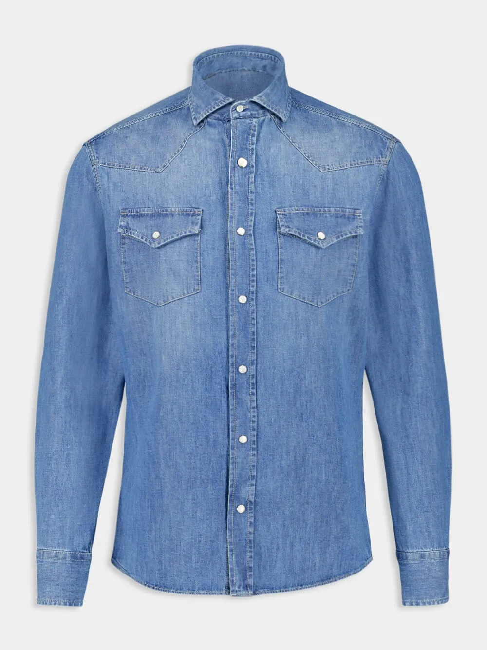 Blue Denim Shirt