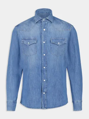 Blue Denim Shirt