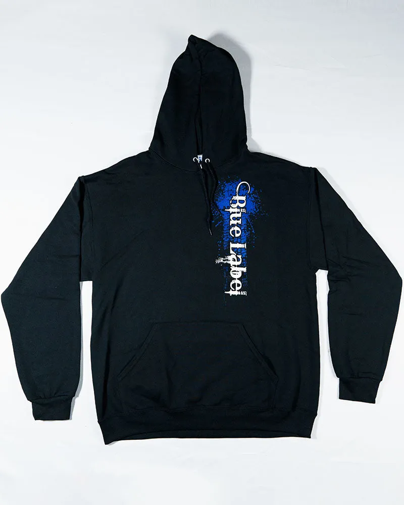 Blue Label Tire Wrinkle Hooded Sweatshirt