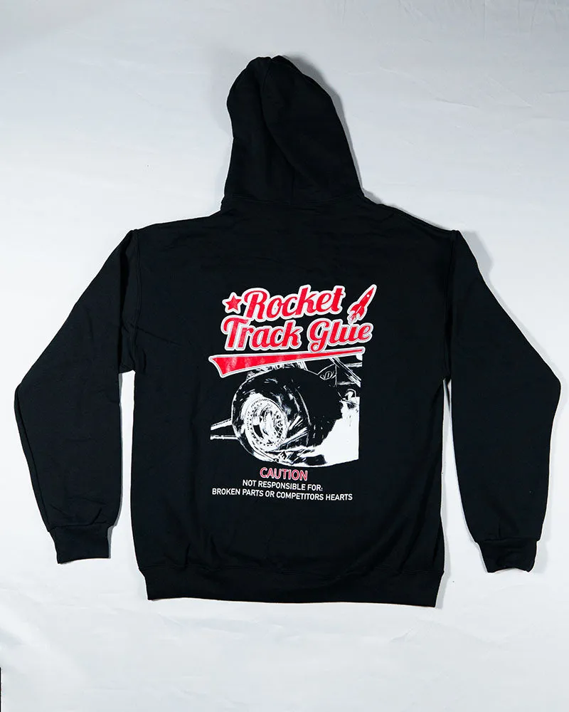 Blue Label Tire Wrinkle Hooded Sweatshirt
