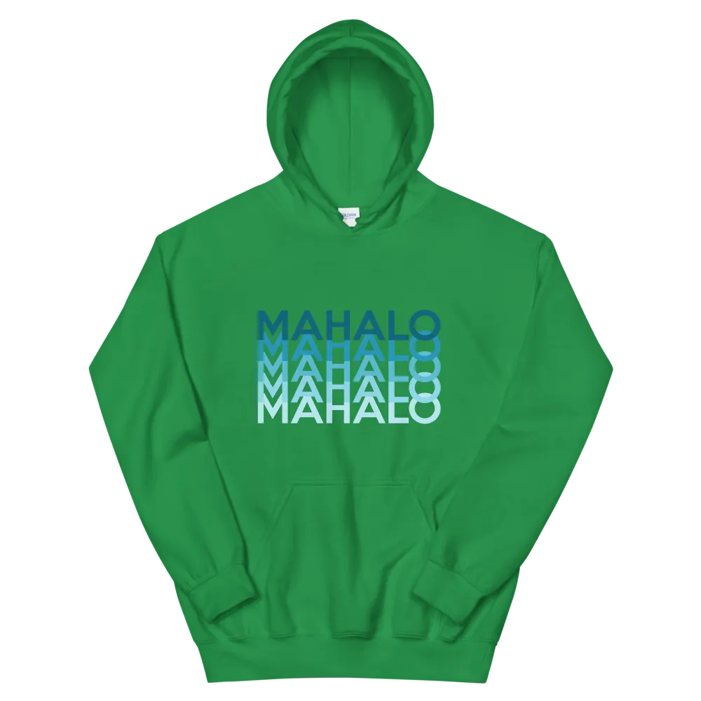 Blue Mahalo Repeat *ADULT HOODIE*