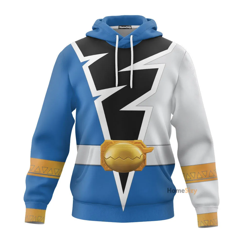 Blue Ollie Ranger Dino Fury - Hoodies Sweatshirt T-Shirt Zip Hoodies Sweatpants - PRHS120 QT209154
