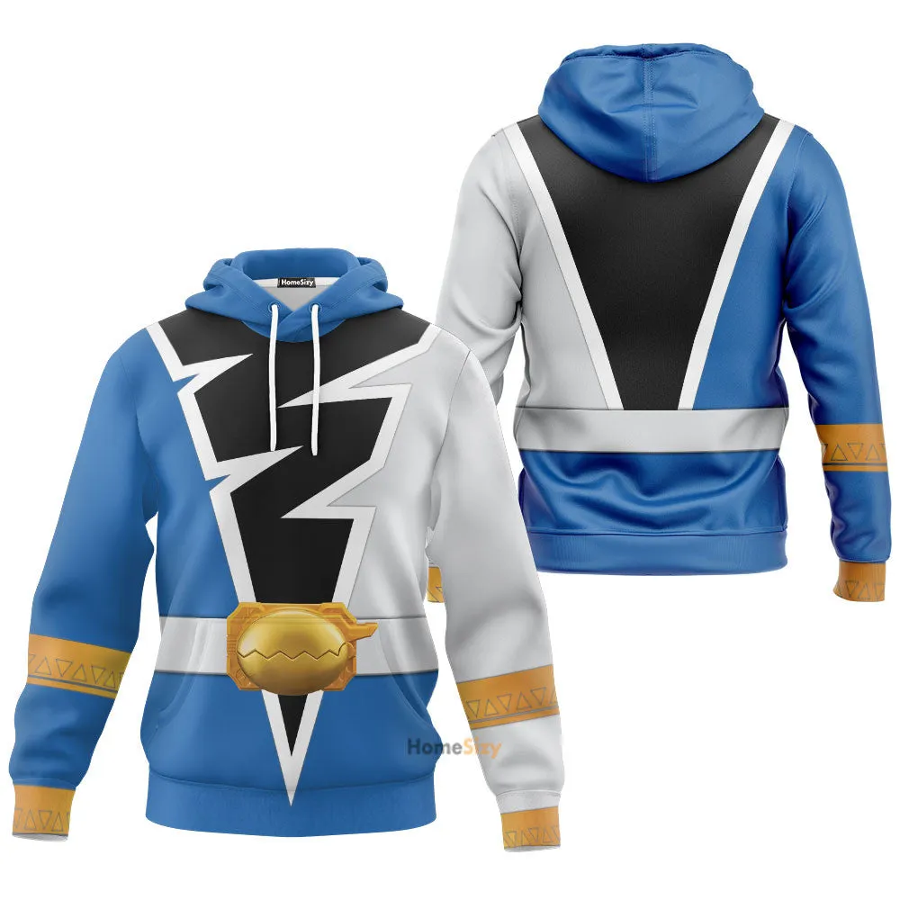 Blue Ollie Ranger Dino Fury - Hoodies Sweatshirt T-Shirt Zip Hoodies Sweatpants - PRHS120 QT209154