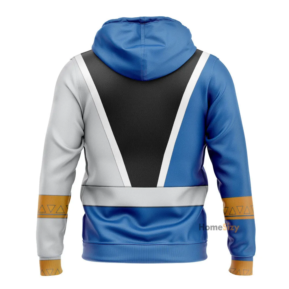 Blue Ollie Ranger Dino Fury - Hoodies Sweatshirt T-Shirt Zip Hoodies Sweatpants - PRHS120 QT209154