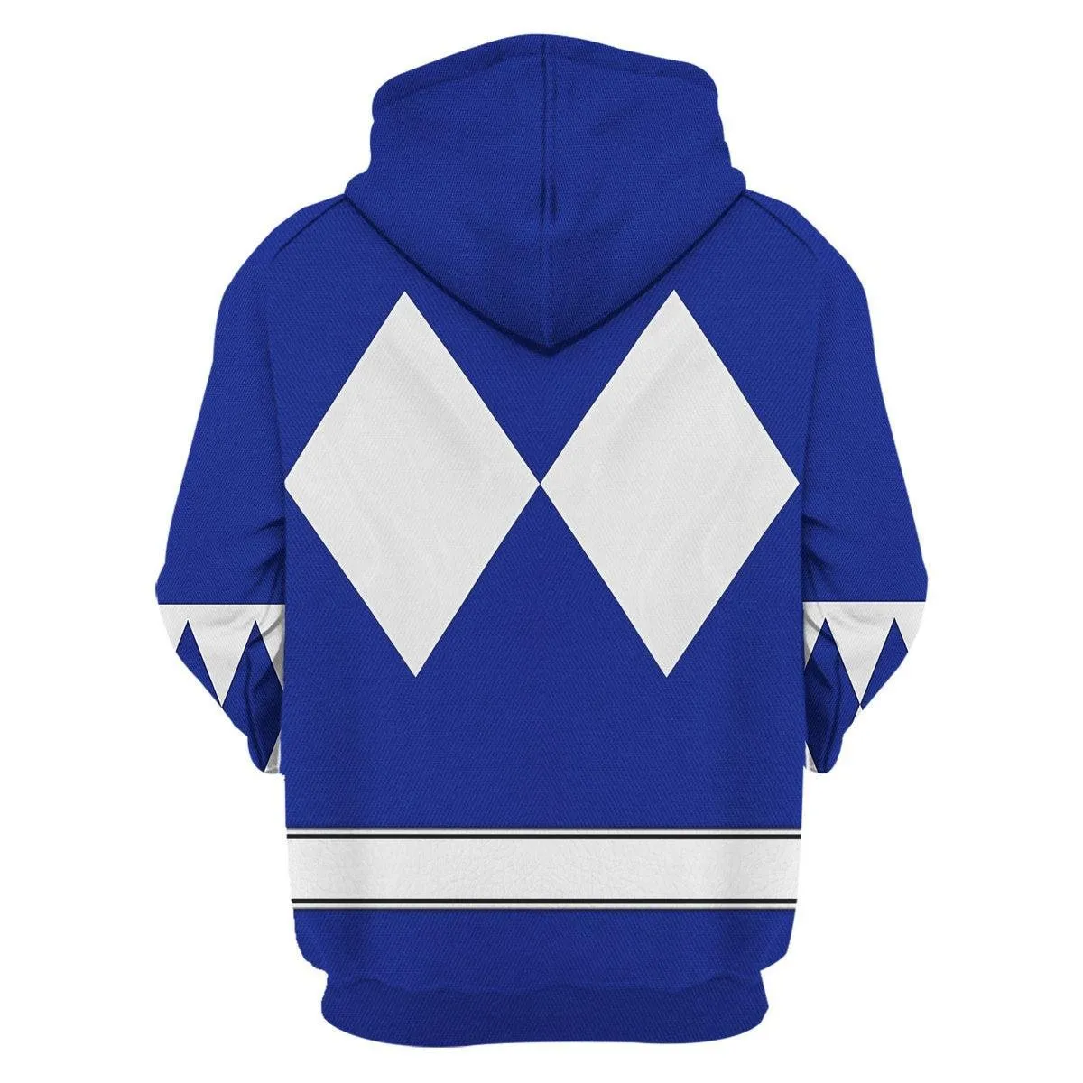 Blue Ranger Mighty Morphin The Movie (1995) Hoodies Sweatshirt T-shirt Hawaiian PRHS86 HSQT4321