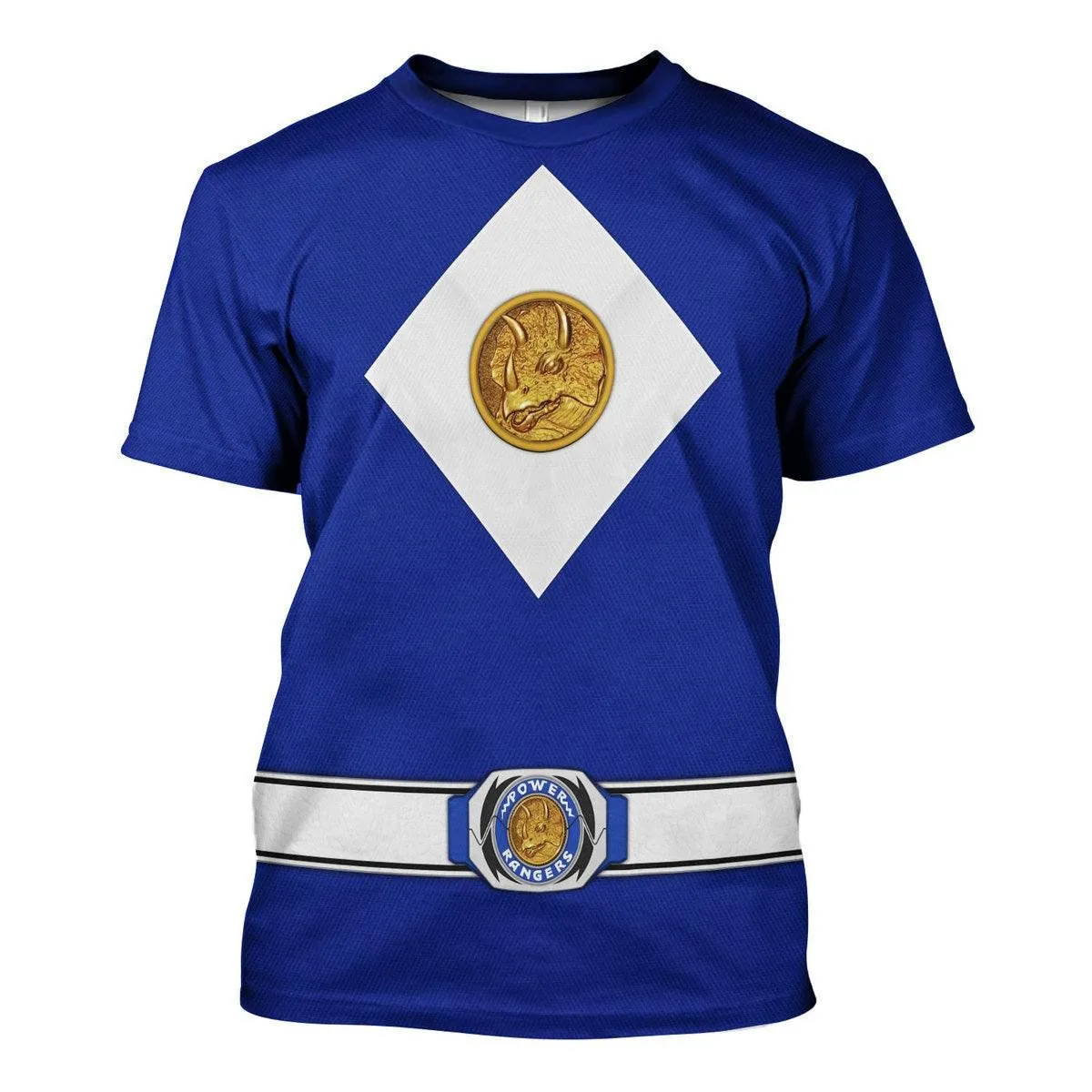 Blue Ranger Mighty Morphin The Movie (1995) Hoodies Sweatshirt T-shirt Hawaiian PRHS86 HSQT4321