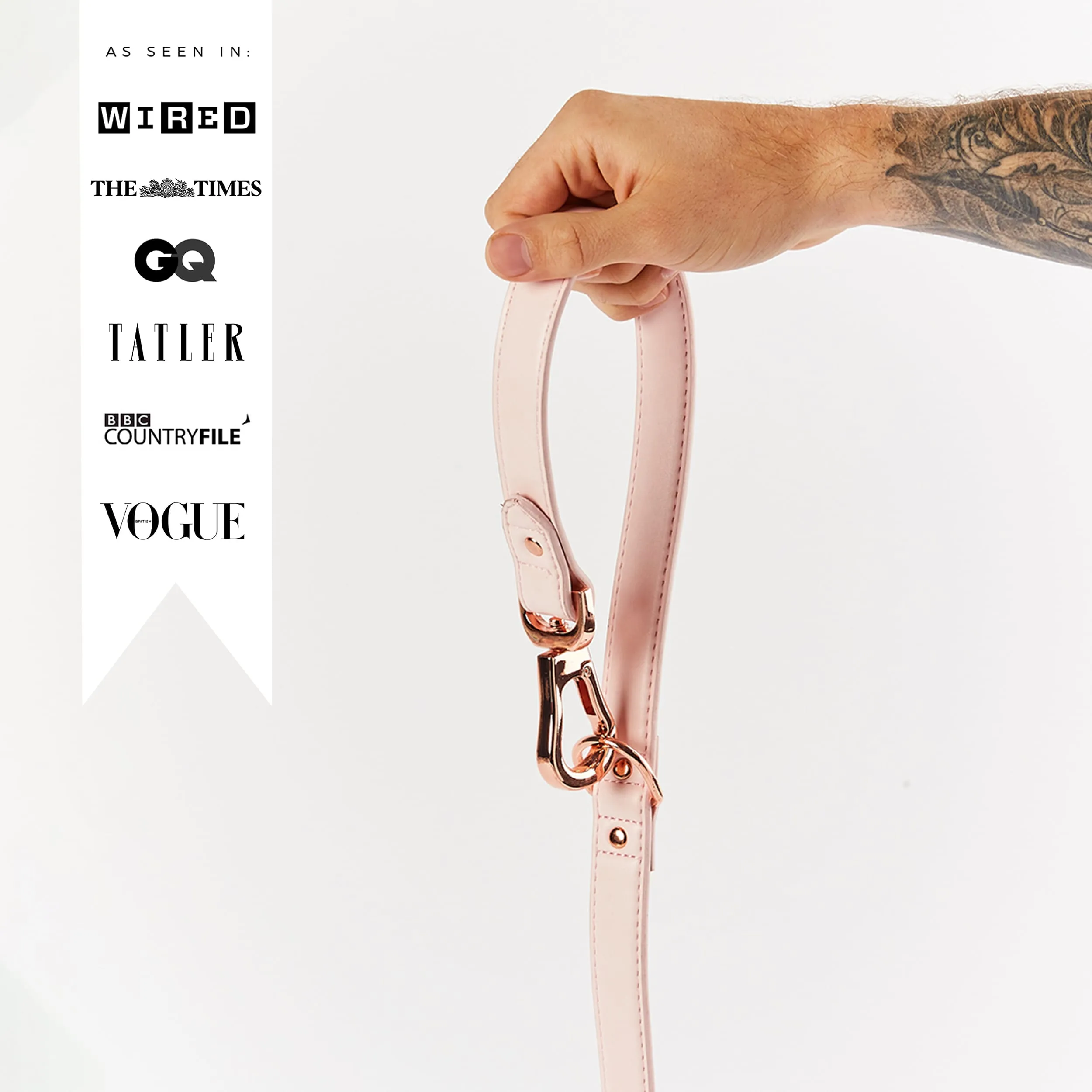 Blush Pink Versatile Lead