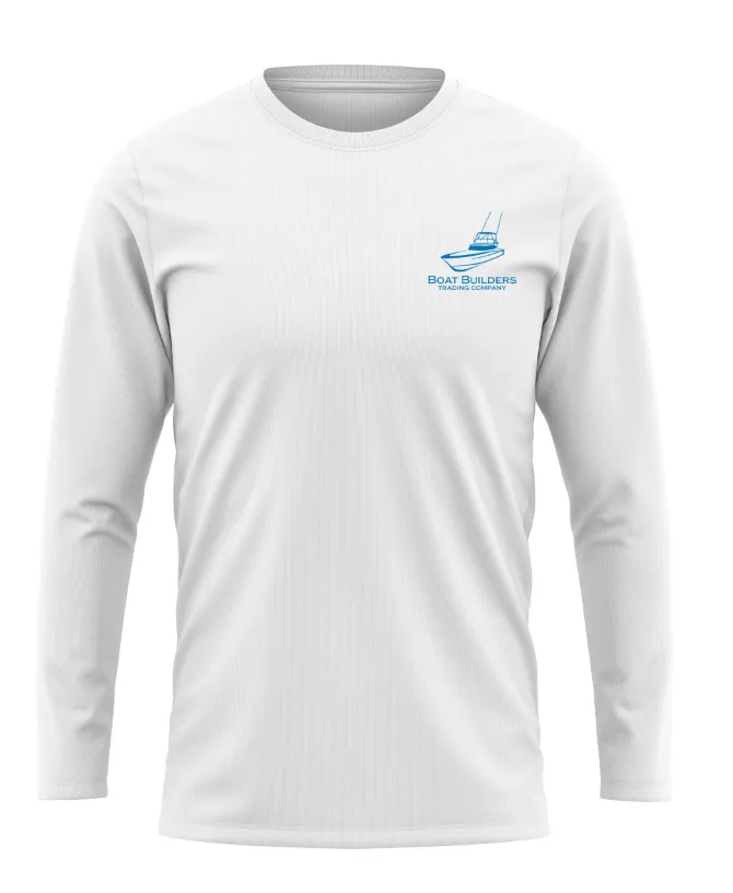 Boat Builders Trading Co. Performance Long Sleeve - Sportfish Stripe