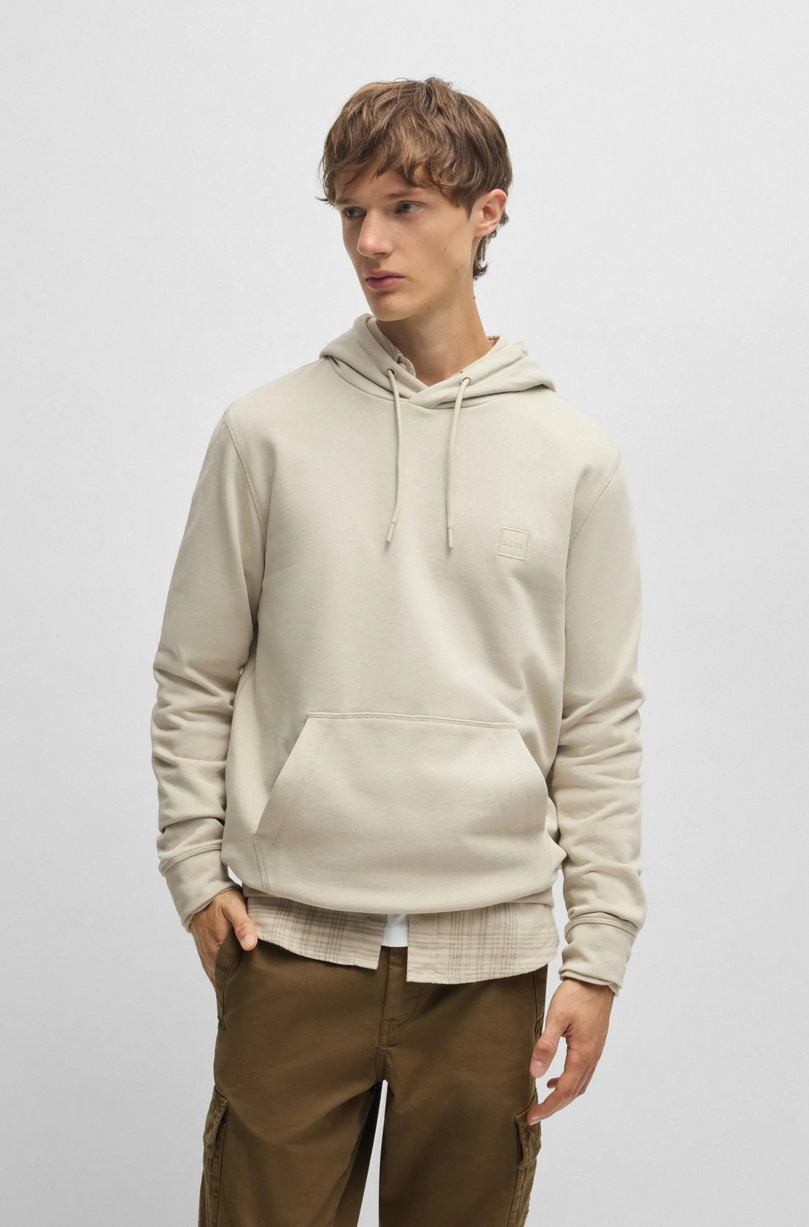 BOSS Hoodies Regular Fit in Cotton - WETALK 10234591 02-50509314