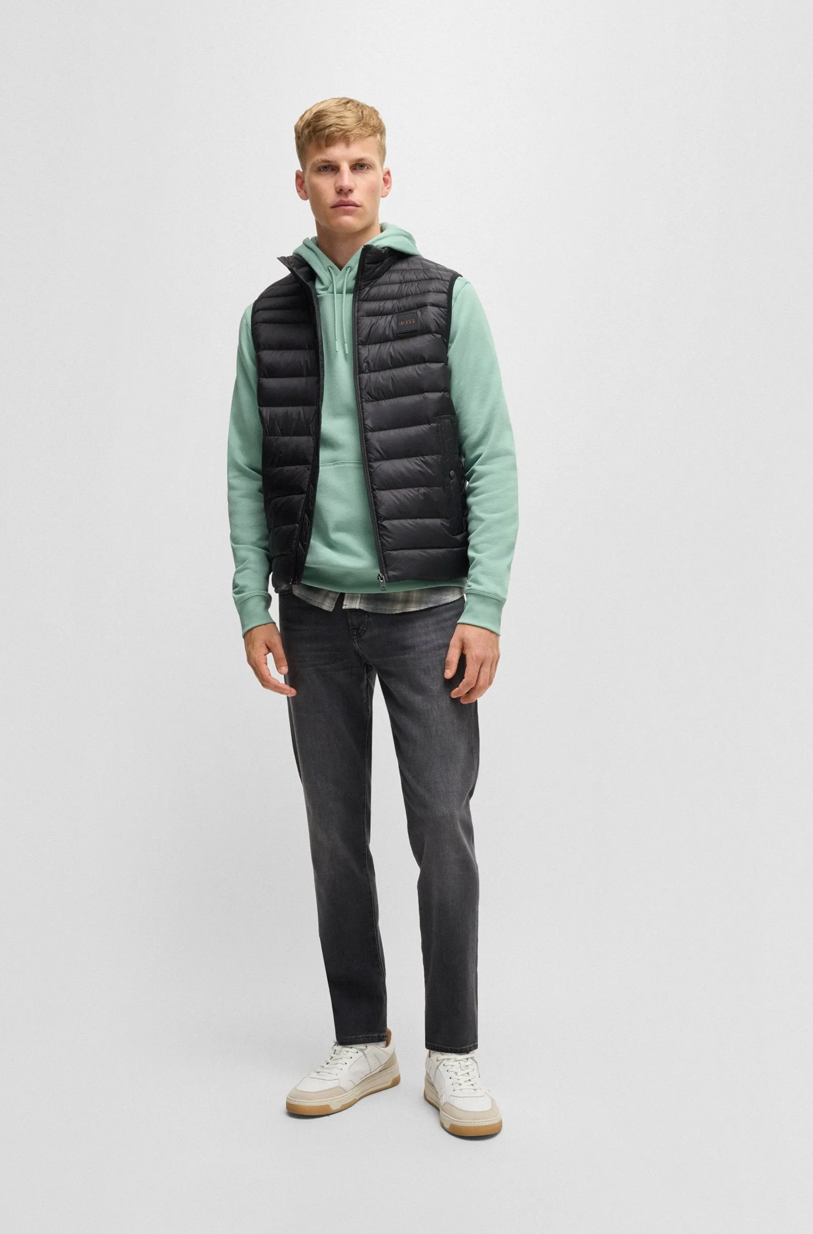 BOSS Hoodies Regular Fit in Cotton - WETALK 10234591 02-50509314