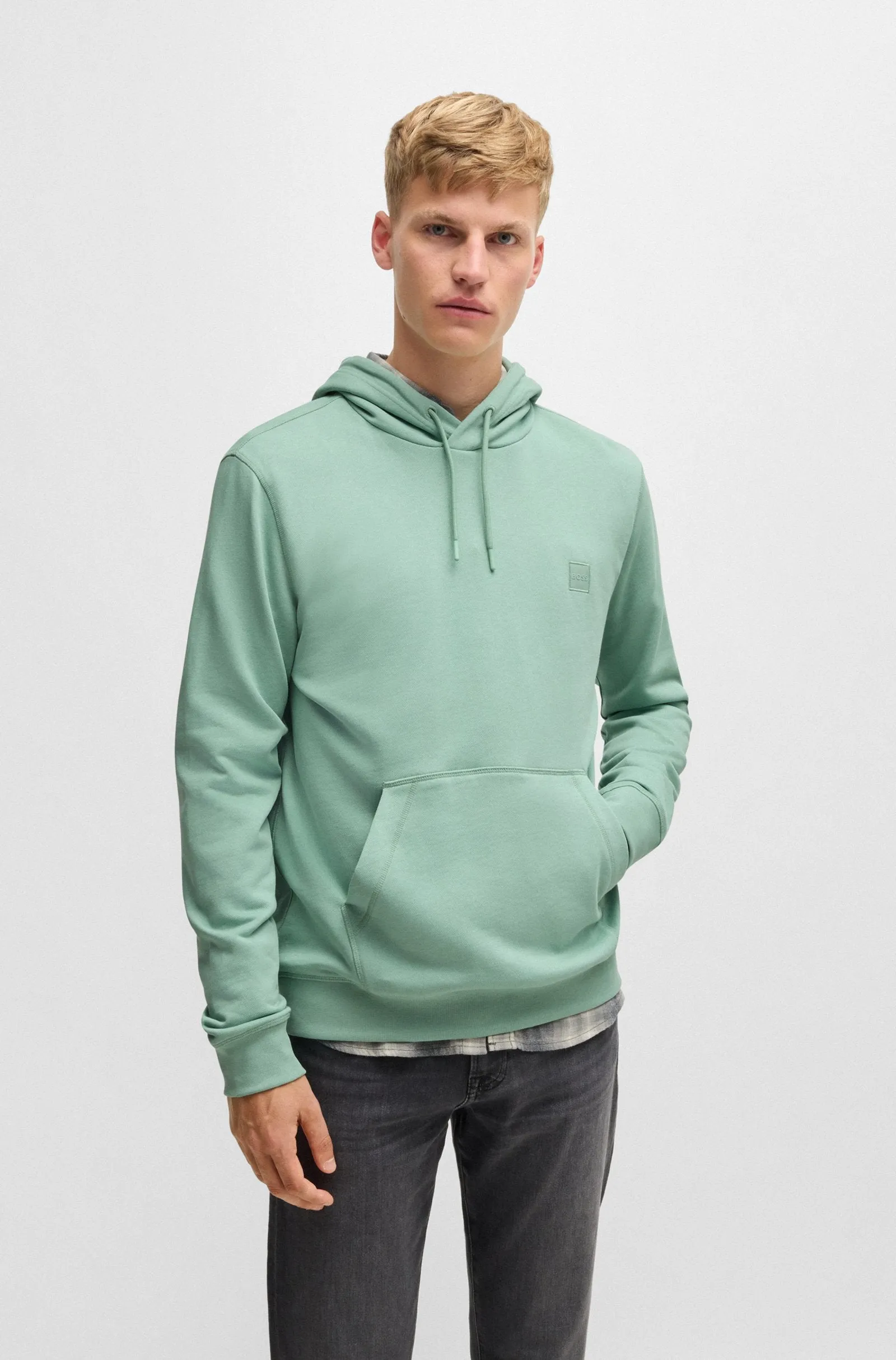 BOSS Hoodies Regular Fit in Cotton - WETALK 10234591 02-50509314
