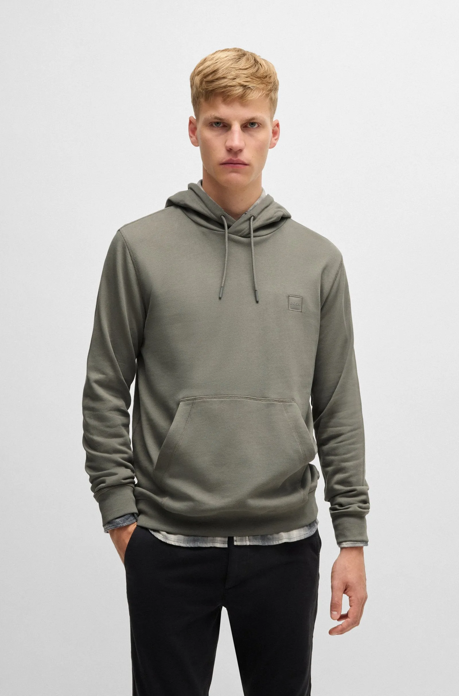 BOSS Hoodies Regular Fit in Cotton - WETALK 10234591 02-50509314