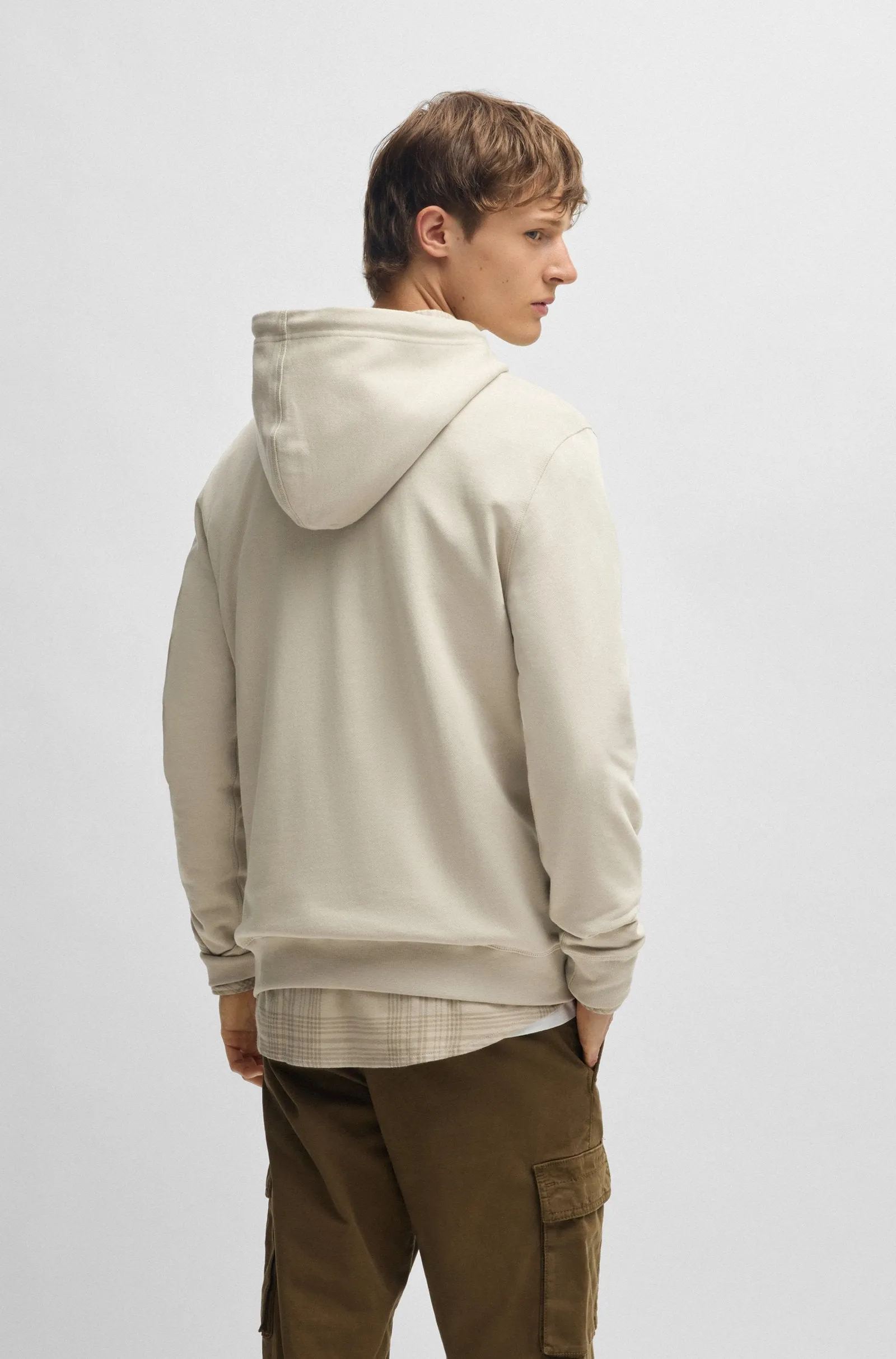 BOSS Hoodies Regular Fit in Cotton - WETALK 10234591 02-50509314