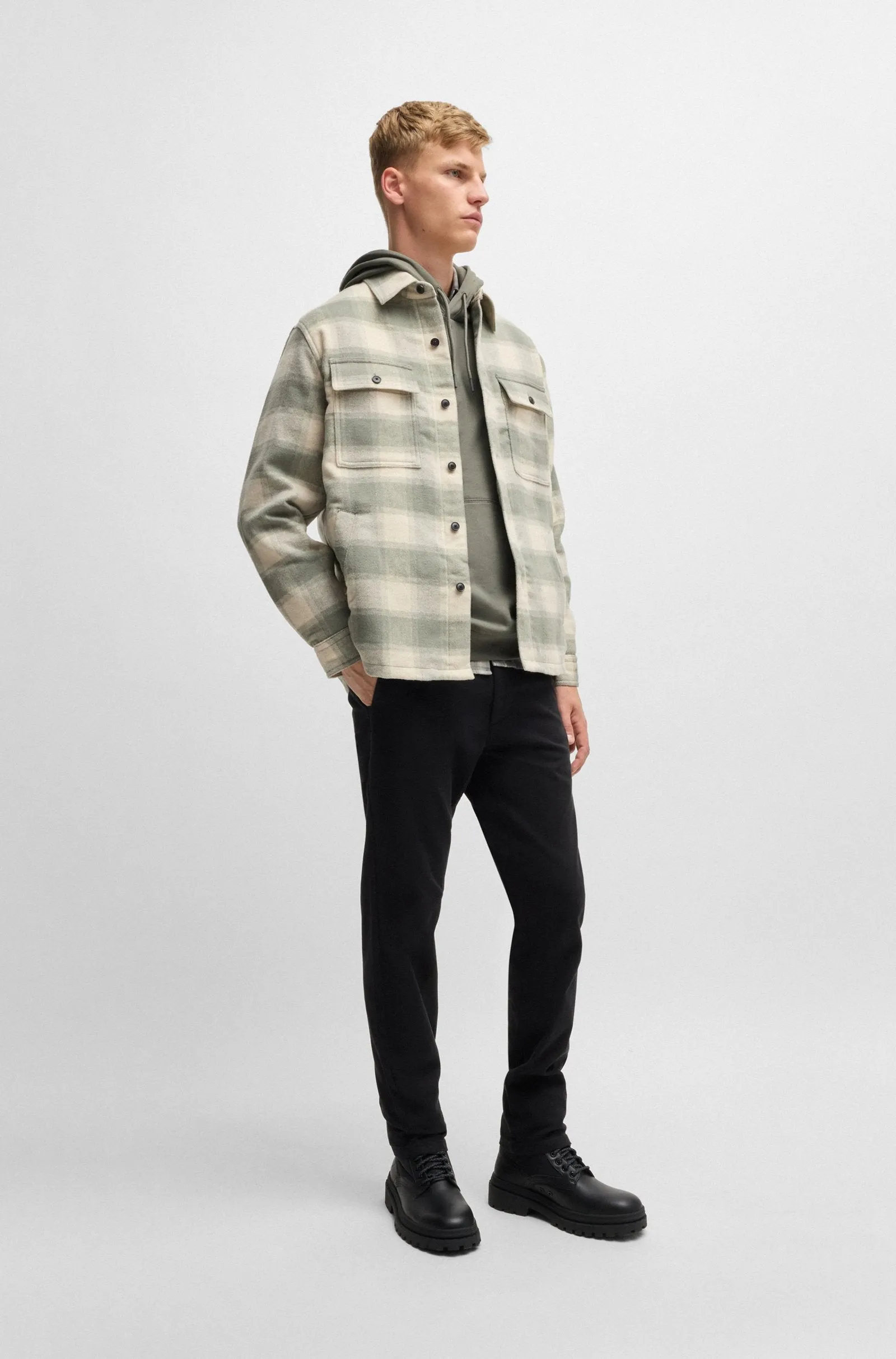 BOSS Hoodies Regular Fit in Cotton - WETALK 10234591 02-50509314