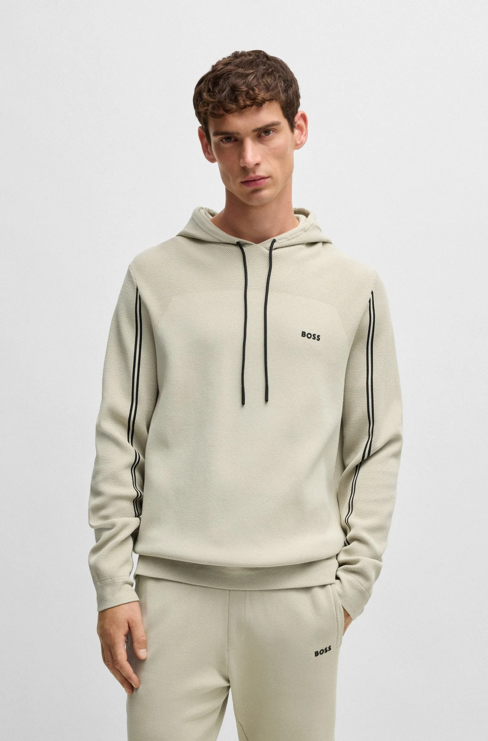 BOSS Hoodies Regular Fit in Viscose Mix - MORRAY 10263127 01-50523284