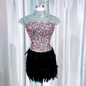 BOUTIQUE SIZE 2 SHORT DRESS
