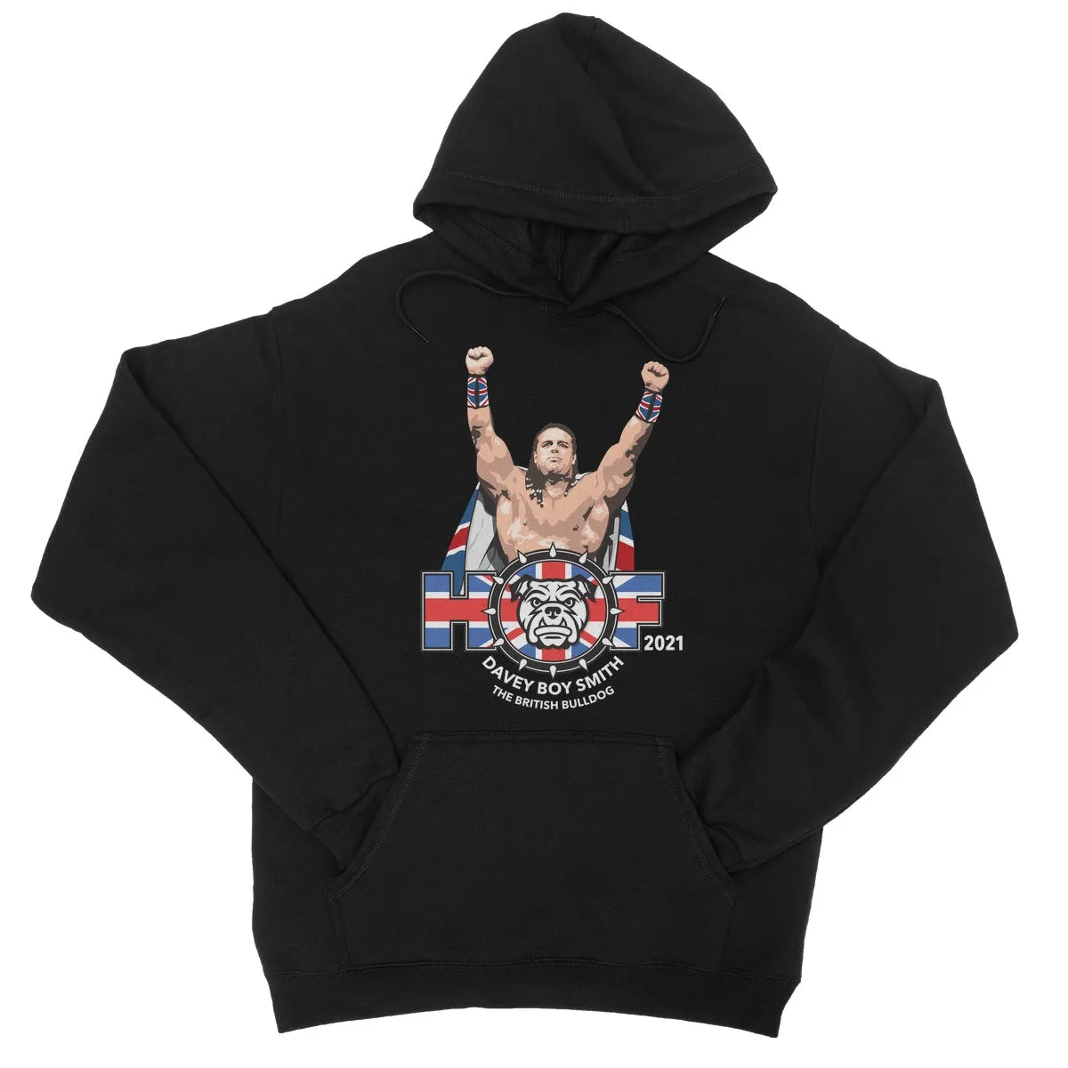 British Bulldog HOF 2021 College Hoodie