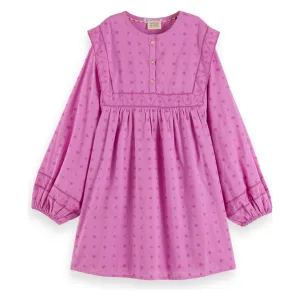 Broderie Anglaise Panel Dress